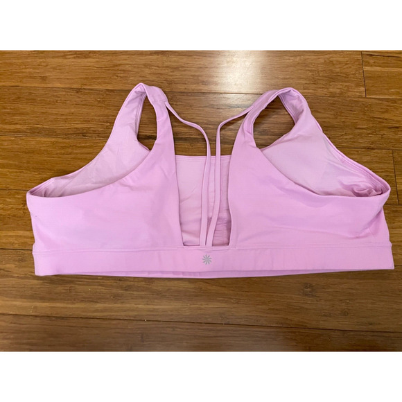NWOT Athleta Exhale Sports‎ Bra D-DD size 3X Opaque Lilac - Picture 4 of 4
